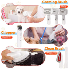 Dog Vacuum Grooming Kit