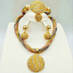 Fine Gold Jewelry Set