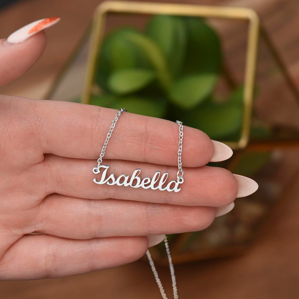 Necklace - With Name Engraved