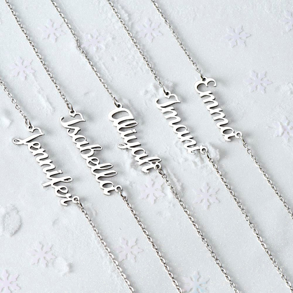 Necklace - With Name Engraved