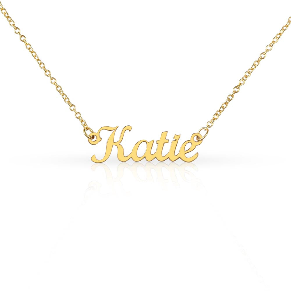 Necklace - With Name Engraved