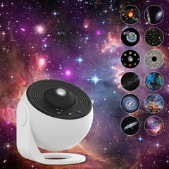 Night Light Galaxy Projector Starry Sky Projector 360° Rotate Planetarium Lamp For Kids Bedroom Valentines Day Gift Wedding Deco