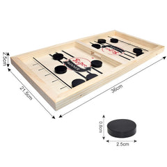 Table Hockey Fast Sling Puck Board Game