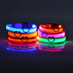 Flashing Glow Dog Collar