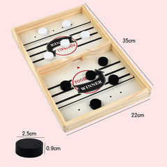 Table Hockey Fast Sling Puck Board Game